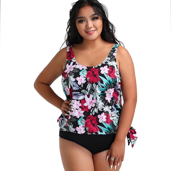NWT Tankini Swimsuit Top Size 18 - Picture 2 of 7